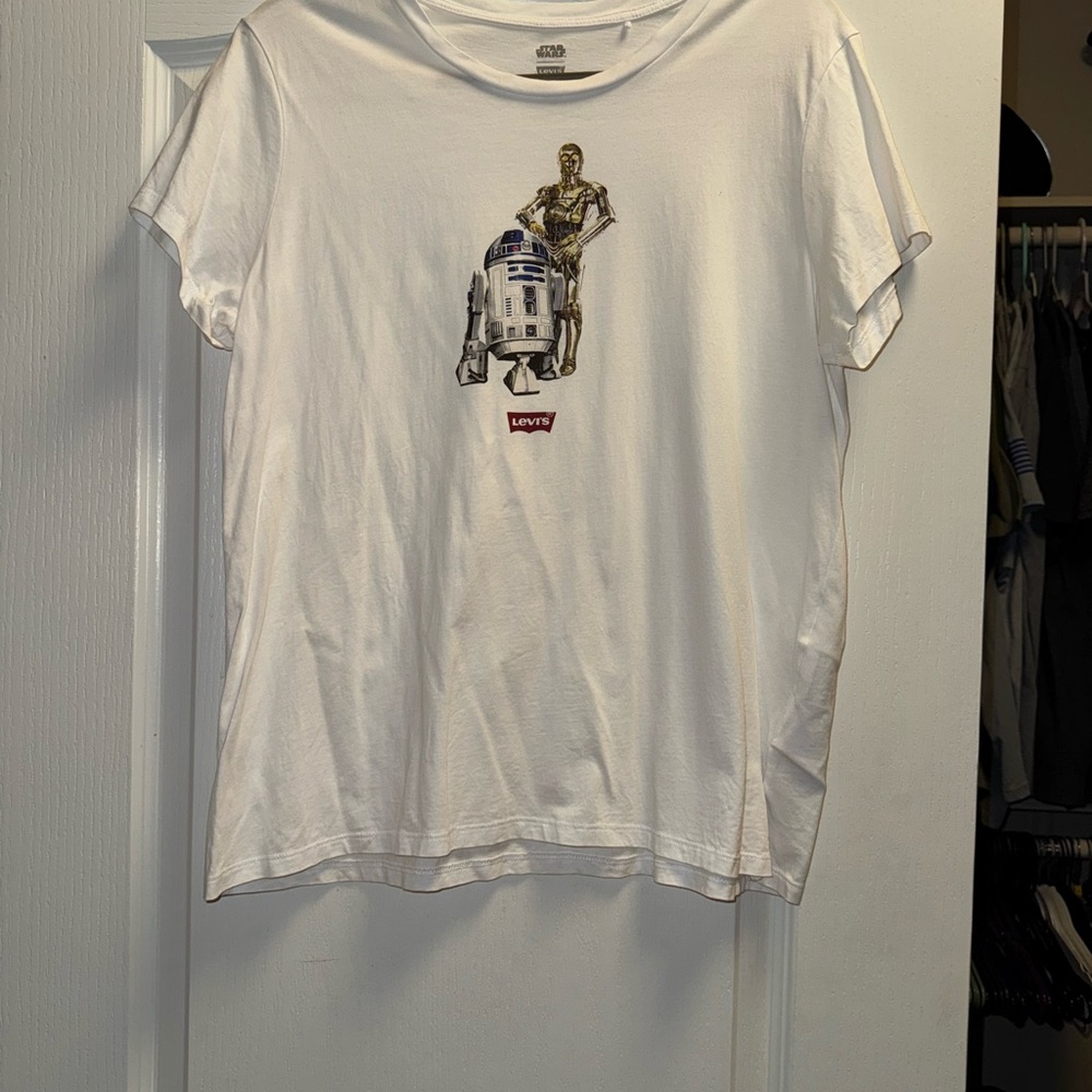 Levi's White Star Wars Graphic Tee